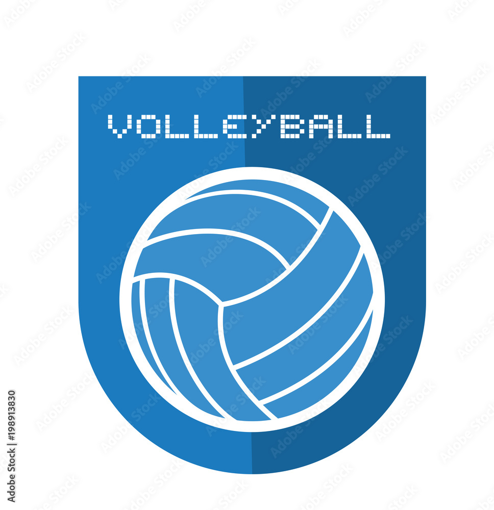 Volleyball symbol design Volleyball symbol design