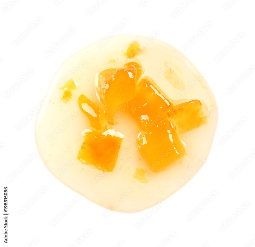 Sweet jam on white background Sweet jam on white background