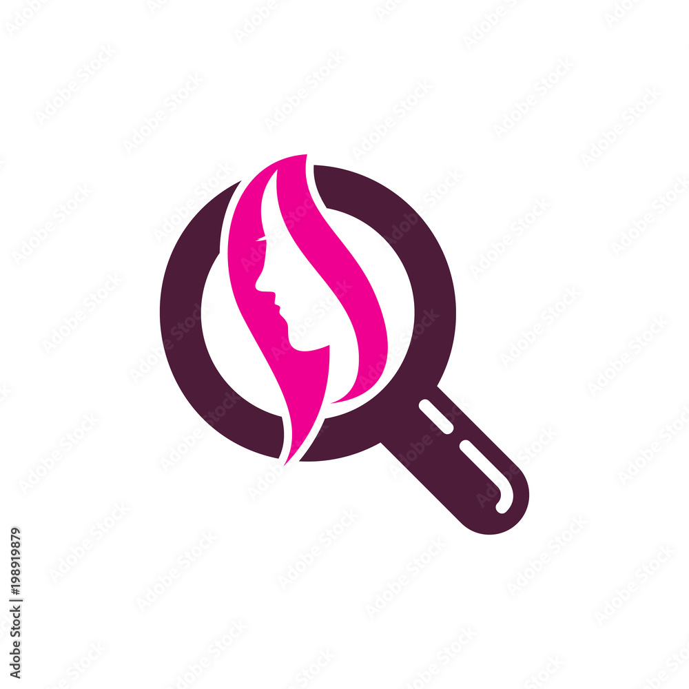 Beauty Find Logo Icon Design Beauty Find Logo Icon Design