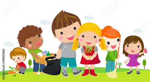 Group of children