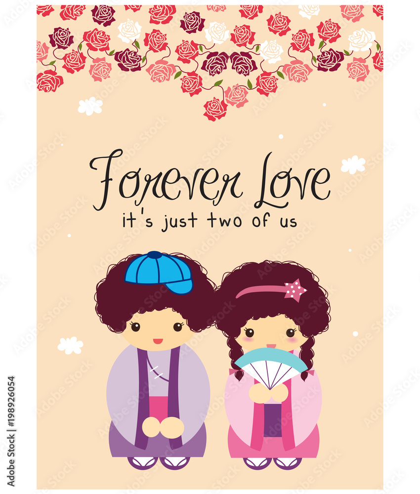 cute couple cartoon falling in love cute couple cartoon falling in love