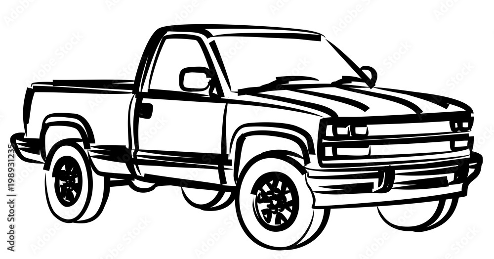 The Truck sketch.