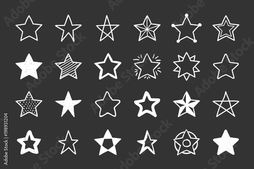 Hand Drawn Stars