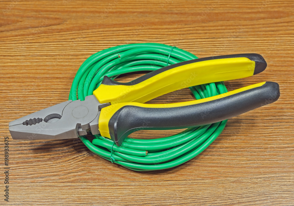 Tools for electrician and cables Tools for electrician and cables