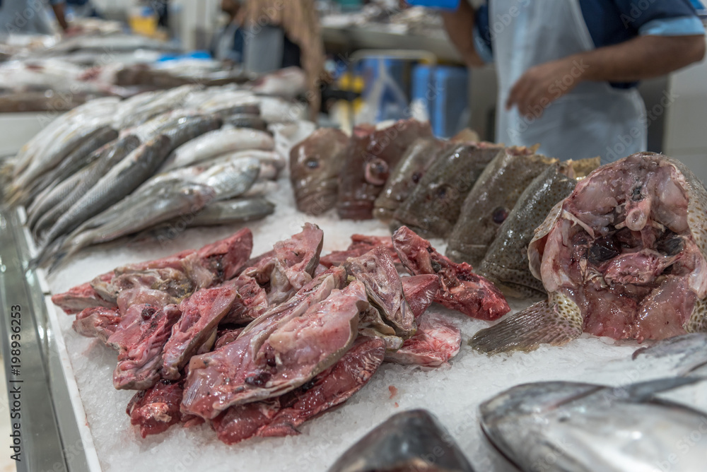 Fish market horizontal