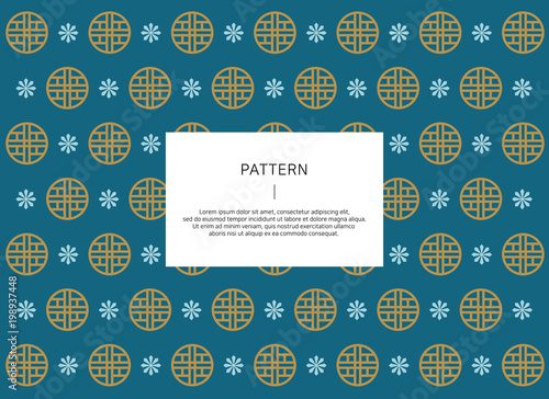 Korean traditional pattern.
