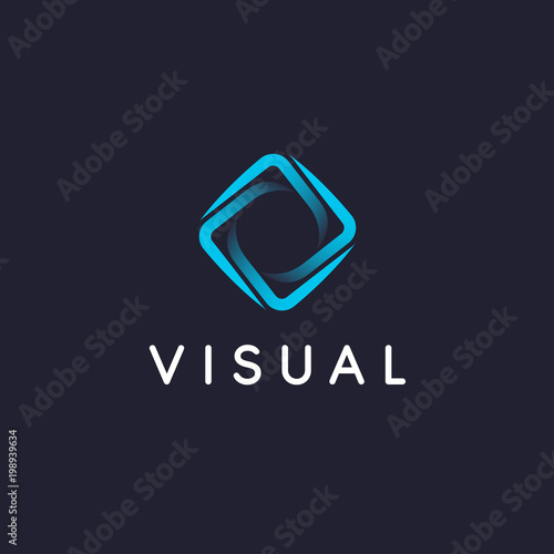 Vector logo design template for business. Abstract sign