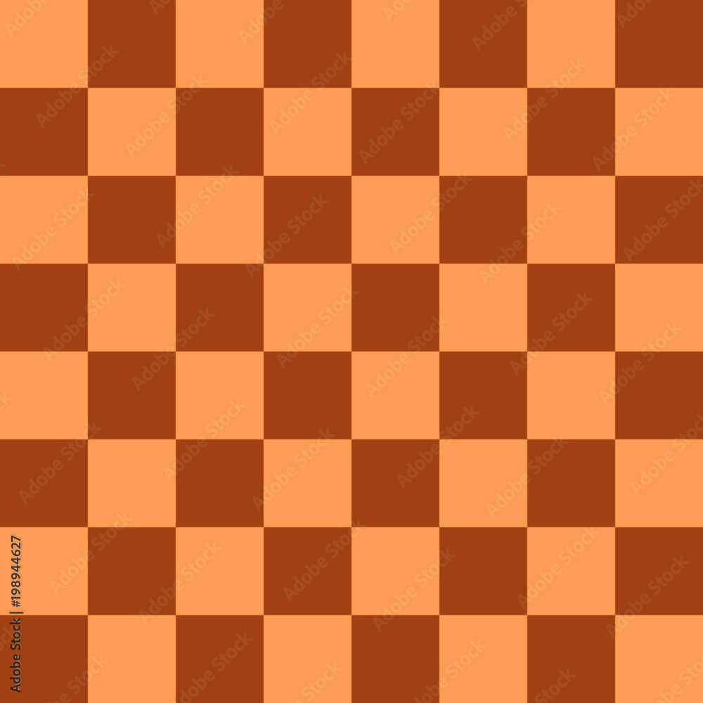 Seamless modern chess board orange and light orange pattern vector illustration. Eps10 Seamless modern chess board orange and light orange pattern vector illustration. Eps10