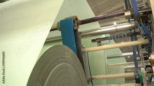 Conveyor line for paper production