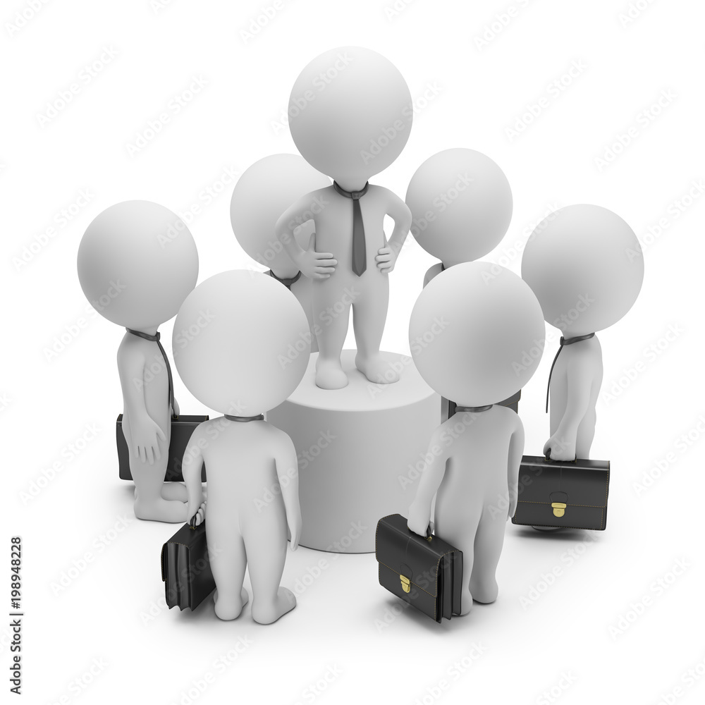 3d small people - speech 3d small people - speech