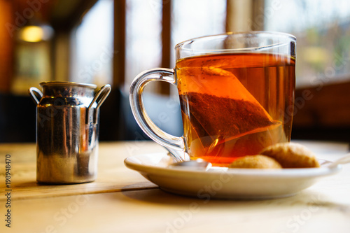 English tea with Milk in UK