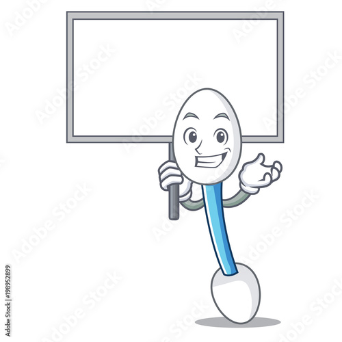 Bring board cotton swab character cartoon photo