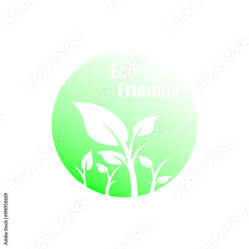 Eco Friendly leaf logo