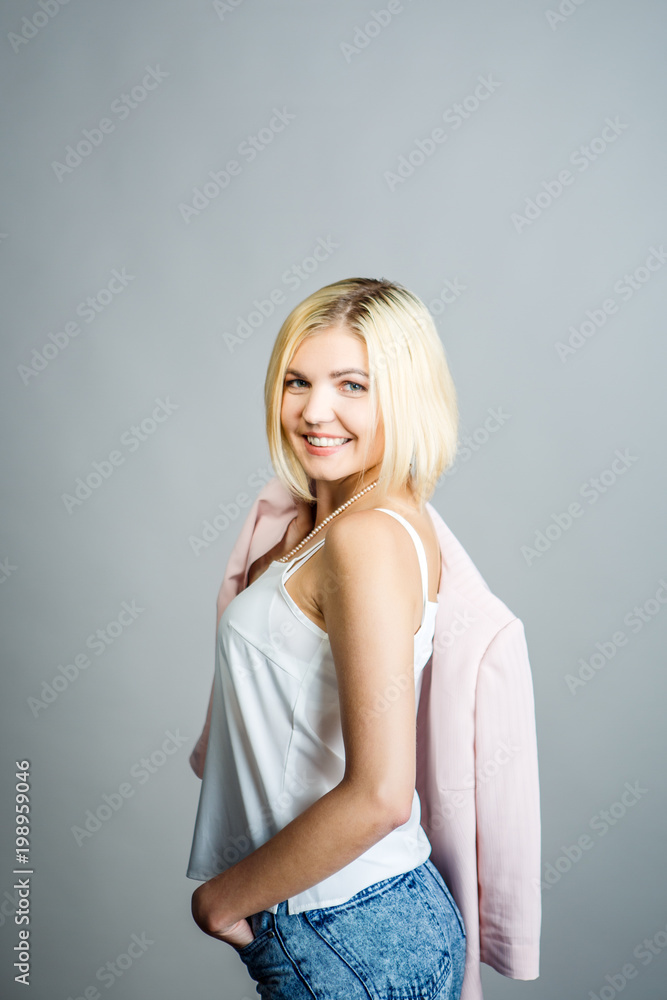 Young blonde woman Young blonde woman