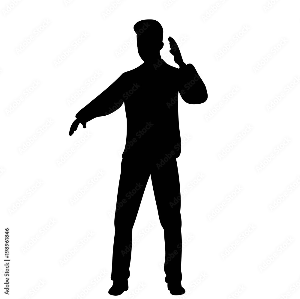 isolated silhouette of a guy dancing a dance isolated silhouette of a guy dancing a dance
