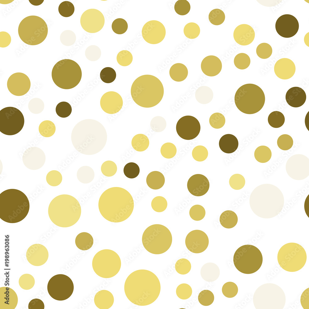 Seamless pattern with chaotic circles. Vector texture Seamless pattern with chaotic circles. Vector texture