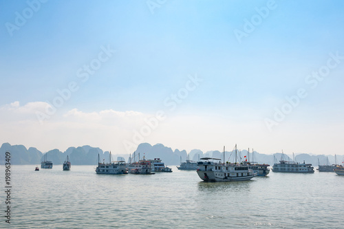 Halong bay boats