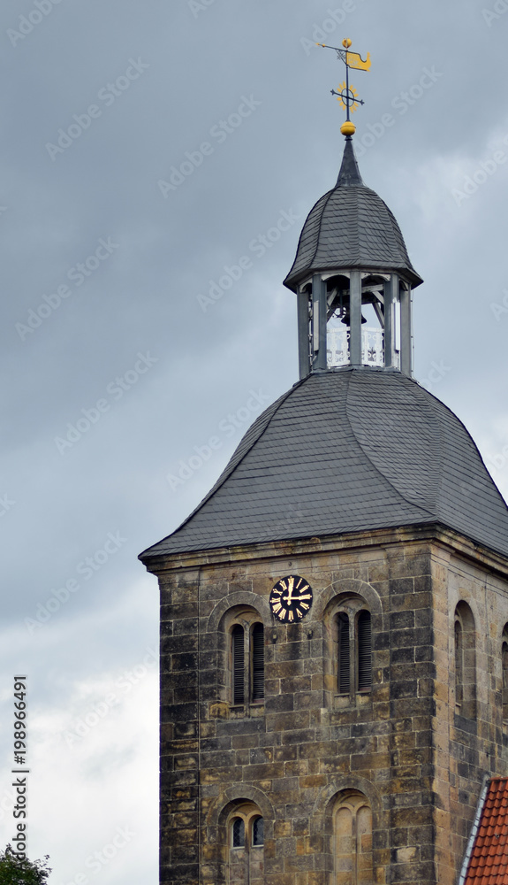 Obraz premium Church in the town of Tecklenburg