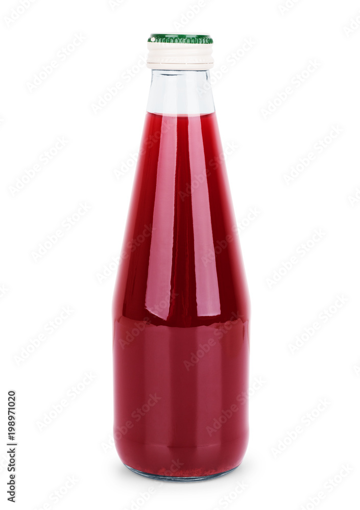 Glass of grape juice isolated on white Glass of grape juice isolated on white