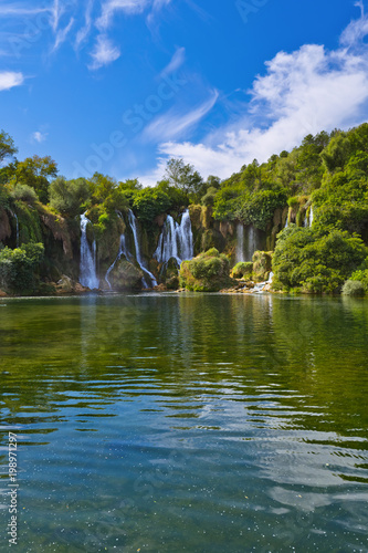 Kravice waterfall in Bosnia and Herzegovina