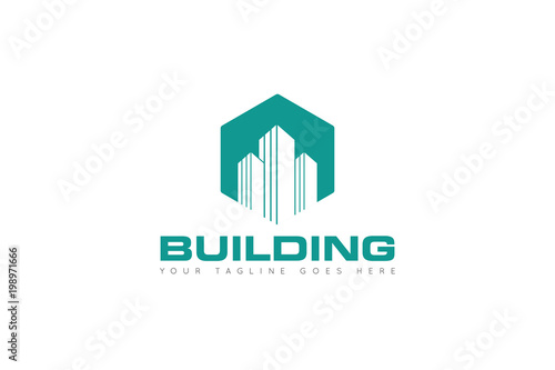 building logo and icon Vector design Template