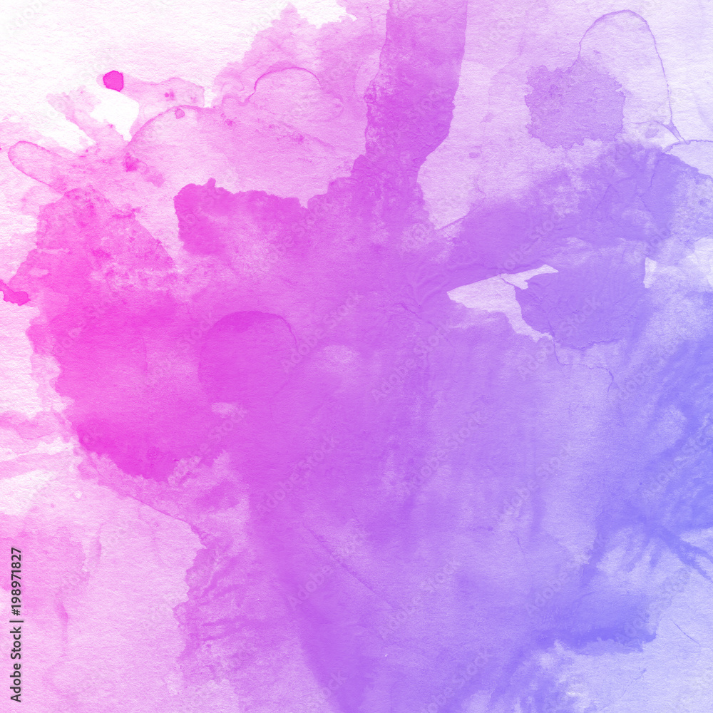 Watercolor background with gradient