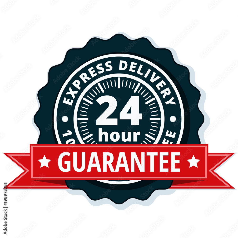24 Hour Express Delivery illustration 24 Hour Express Delivery illustration