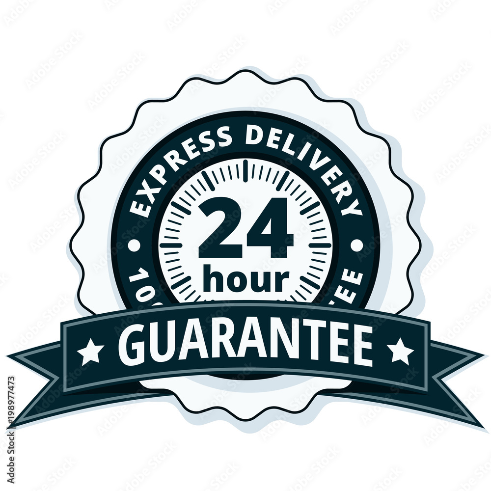 24 Hour Express Delivery illustration 24 Hour Express Delivery illustration