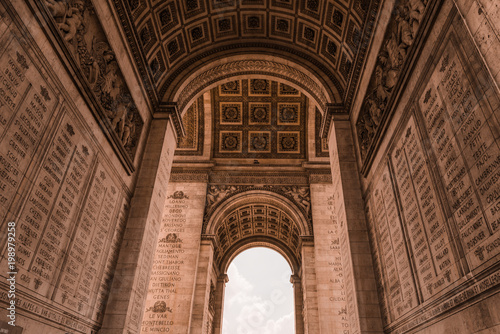 Vision, from below the Arc de Triomphe Paris © Antonello 