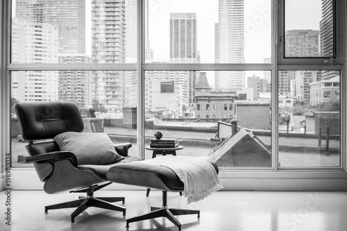 Photography Reclining chair in modern room