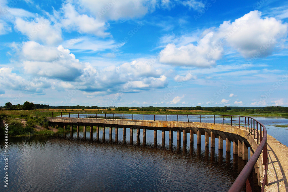 On the dam