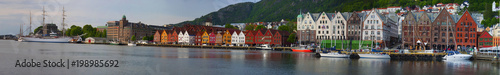 Hanseatic neighborhood Bergen Norway