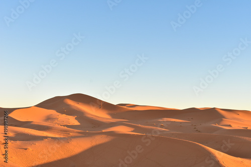 Dunes  Merzouga  Morocco