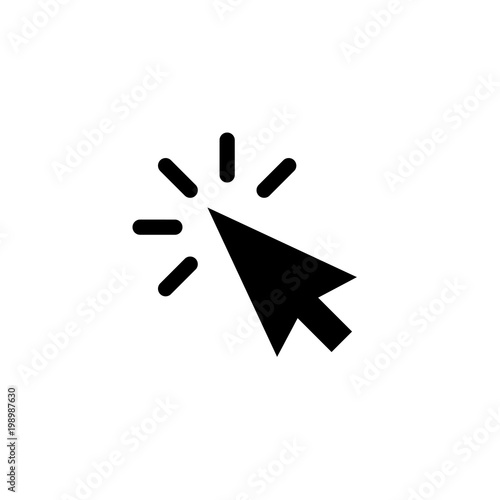 Arrow pointer vector icon o...