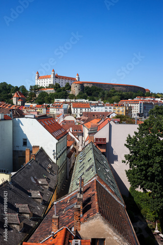 Canvas Print City of Bratislava in Slovakia