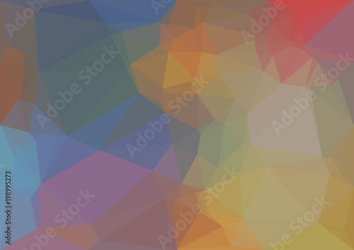 Abstract pastel colors polygonal texture background. Geometric pattern for graphic design. Can be used as gradient or wallpaper. 