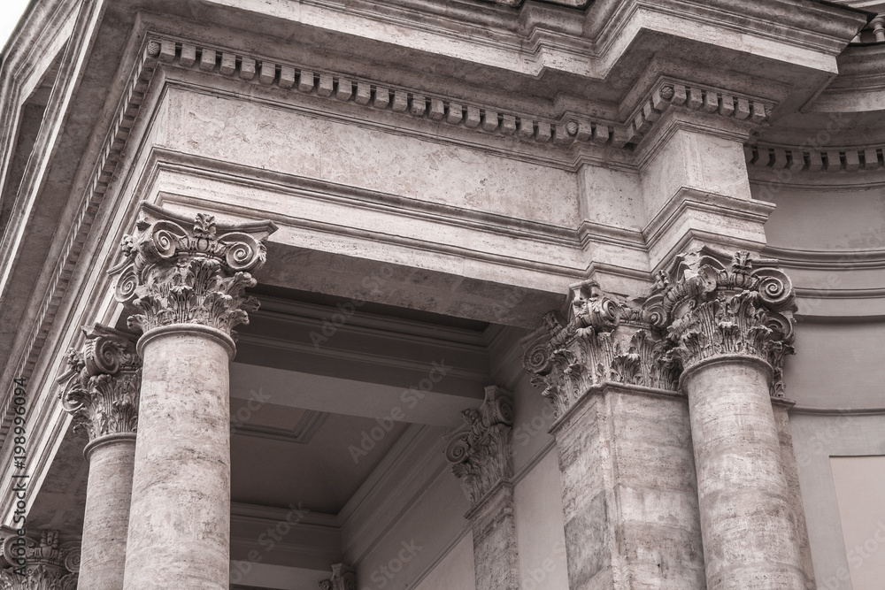 Obraz premium Rome, architectural detail