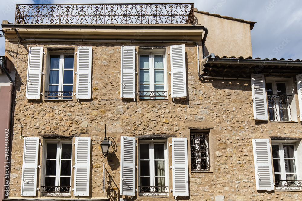 facade of provencal house