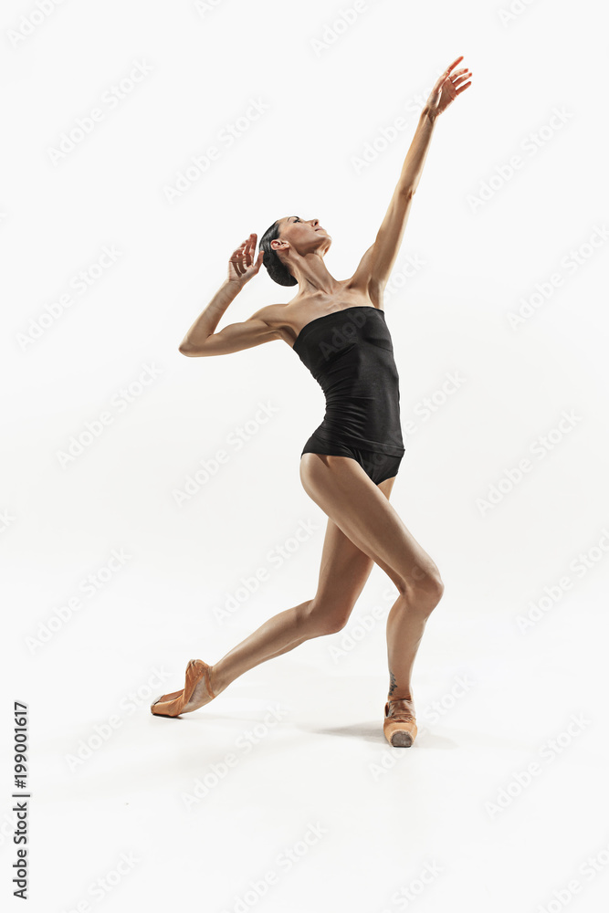 Aerobics fitness woman exercising isolated in full body. Aerobics fitness woman exercising isolated in full body.