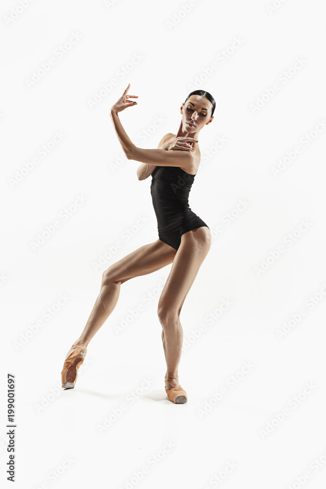 Aerobics fitness woman exercising isolated in full body. Aerobics fitness woman exercising isolated in full body.
