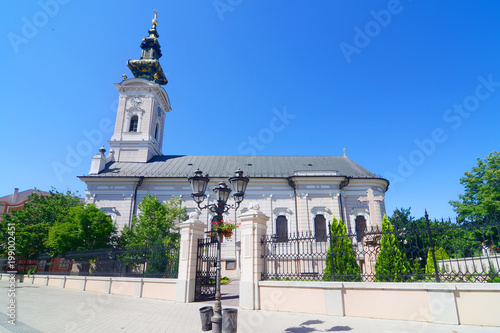 Catholic Church in Novi Sad - the capital of the autonomous province of Vojvodina, Serbia