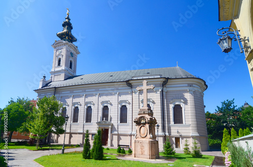 Catholic Church in Novi Sad - the capital of the autonomous province of Vojvodina, Serbia