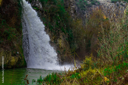 Clandras Waterfall in Anatolia