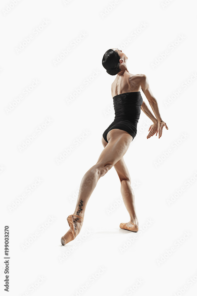 Aerobics fitness woman exercising isolated in full body. Aerobics fitness woman exercising isolated in full body.