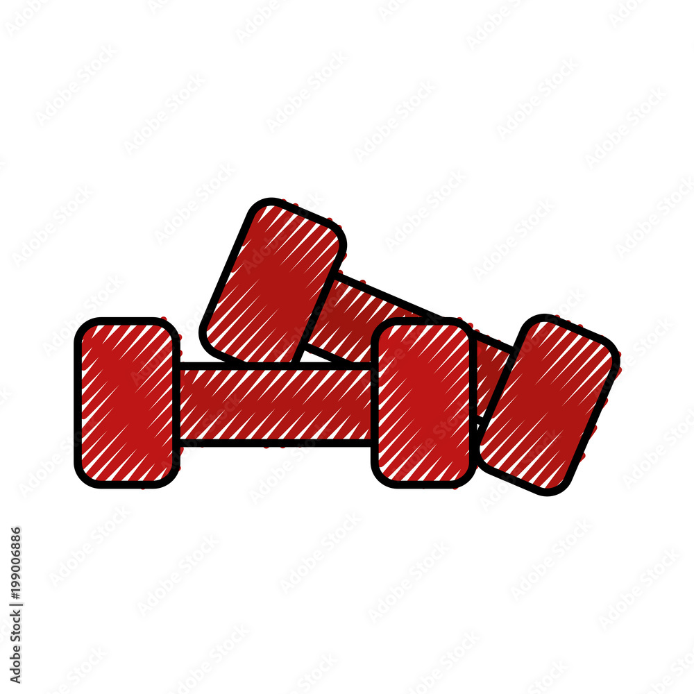 weight lifting device icon vector illustration design weight lifting device icon vector illustration design