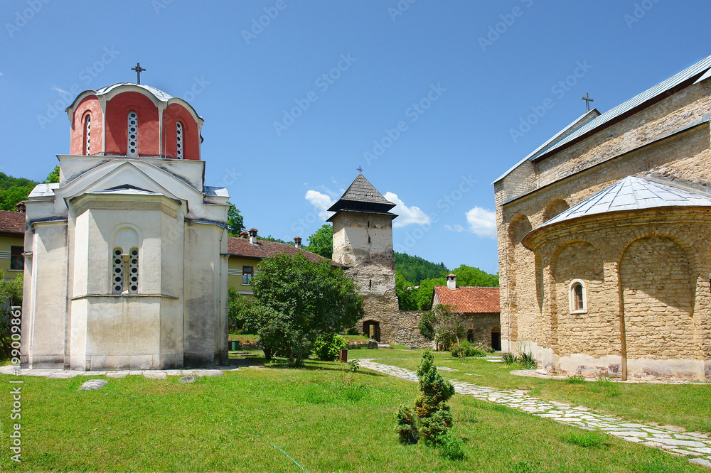 The Serb Orthodox Studenica Monastery 
