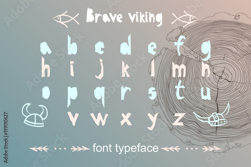 Modern alphabet in paper cut style. Scandinavian theme for great design logo, kids posters, t-shirt, font pattern