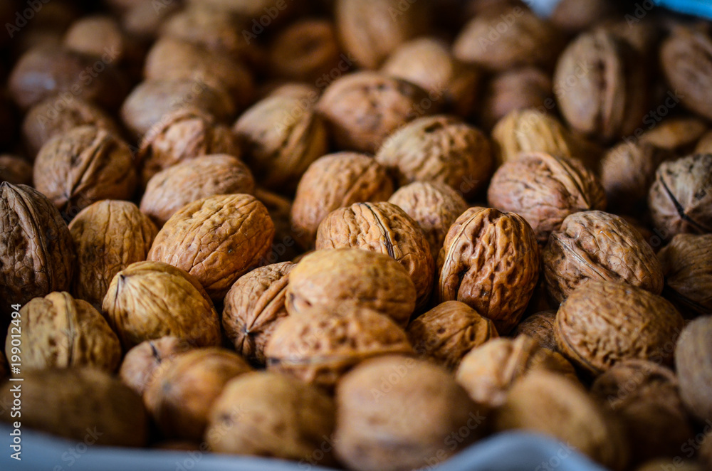 full nuts close up view full nuts close up view