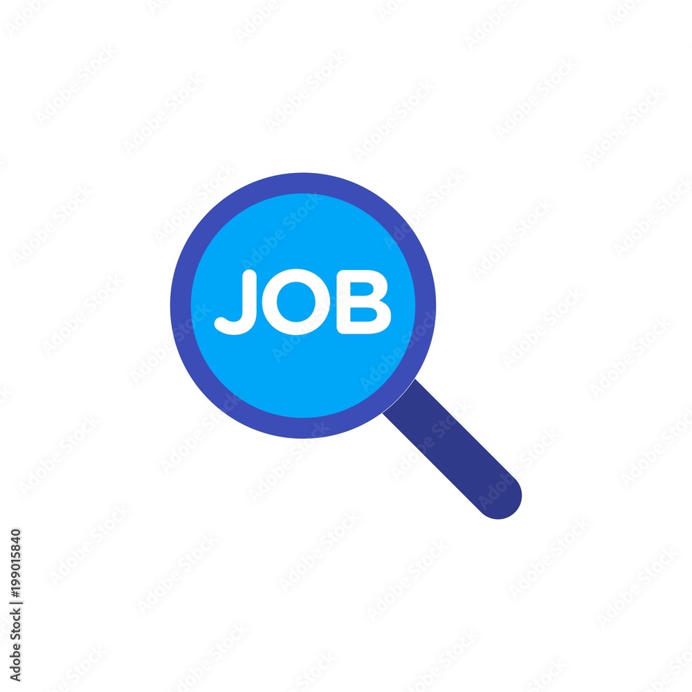 job search flat vector icon. Modern simple isolated sign. Pixel perfect vector illustration for logo, website, mobile app and other designs job search flat vector icon. Modern simple isolated sign. Pixel perfect vector illustration for logo, website, mobile app and other designs