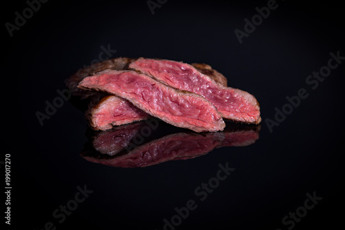 Steak gegrillt medium rare